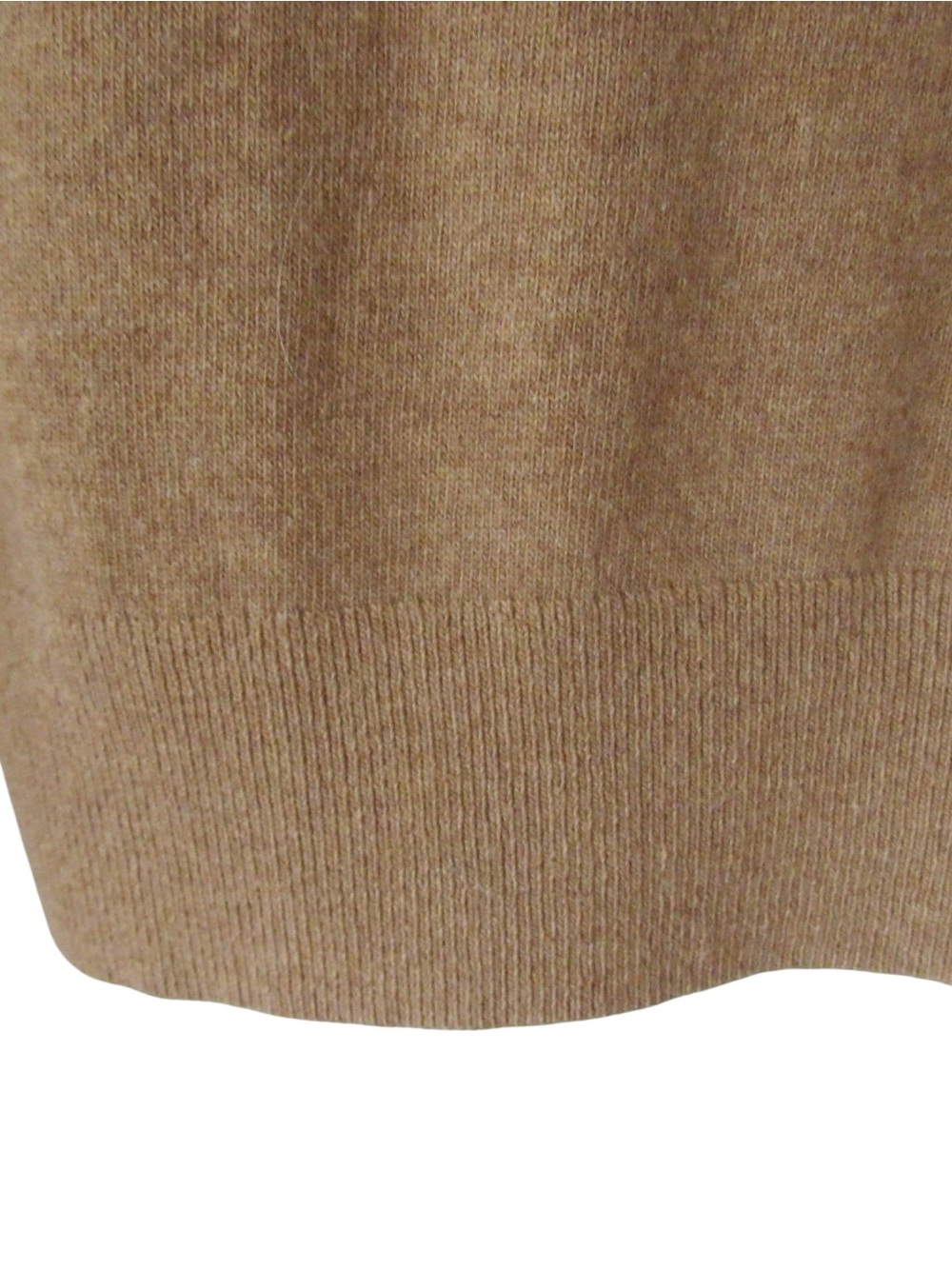 Banana Republic Zebra Sweater Small Tan Brown Italian Wool Blend Artsy Whimsical - Picture 5 of 8
